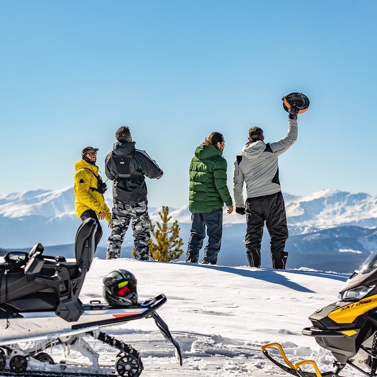 Afternoon Half Day Camp Hale Snowmobile Tour Tour Image 7