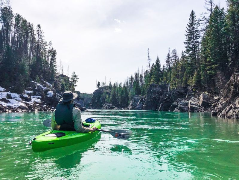 Kayak Rental in East Glacier - Full-Day Tour Image 4