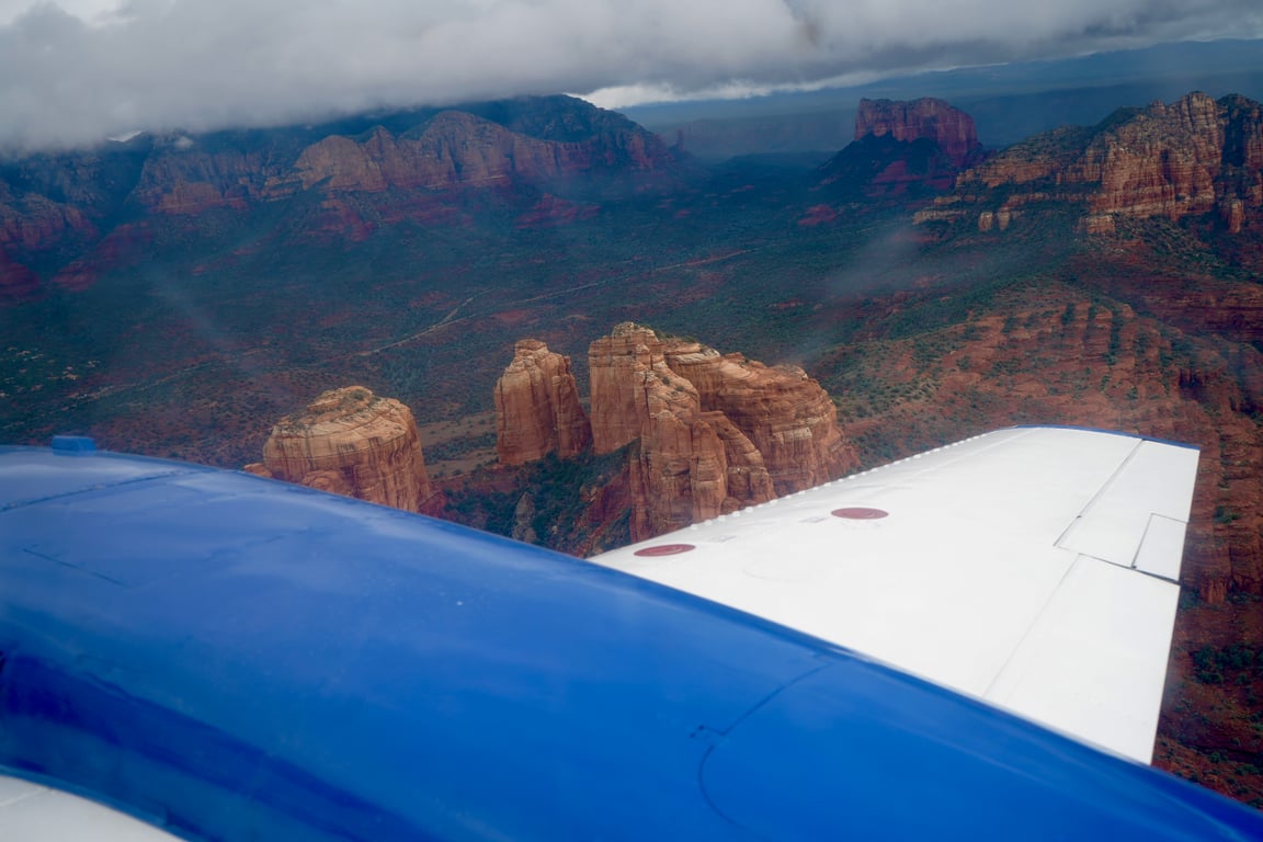 Private Sedona Air and Jeep Tour - 2.5 Hour Flightseeing and Schnebly Hill Adventure Tour Image 8