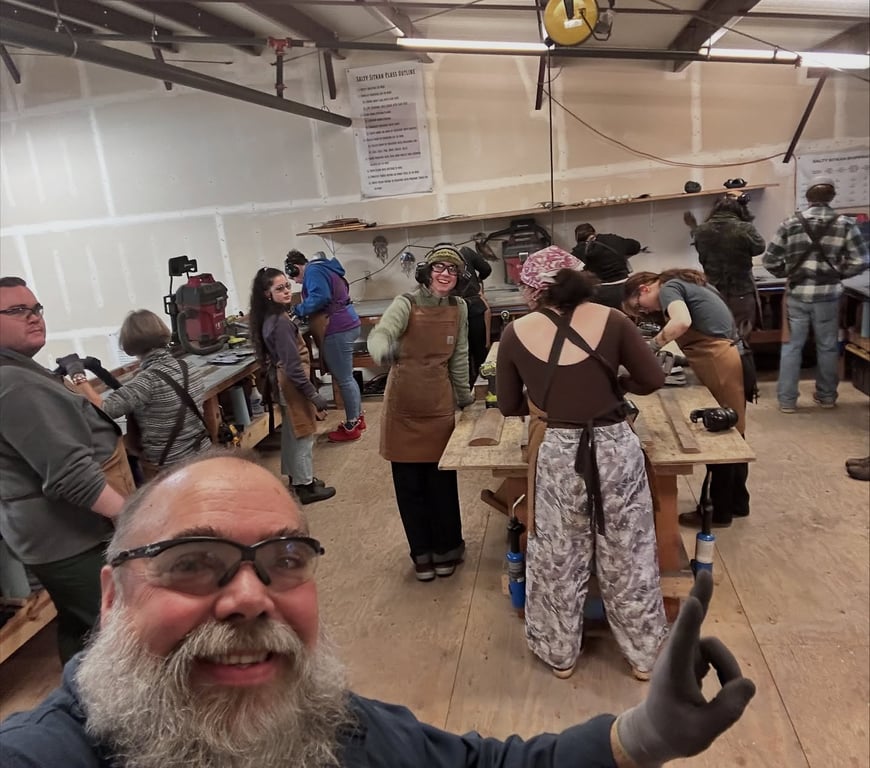 Salty Sitkan Metal Workshop Tour Tour Image 5
