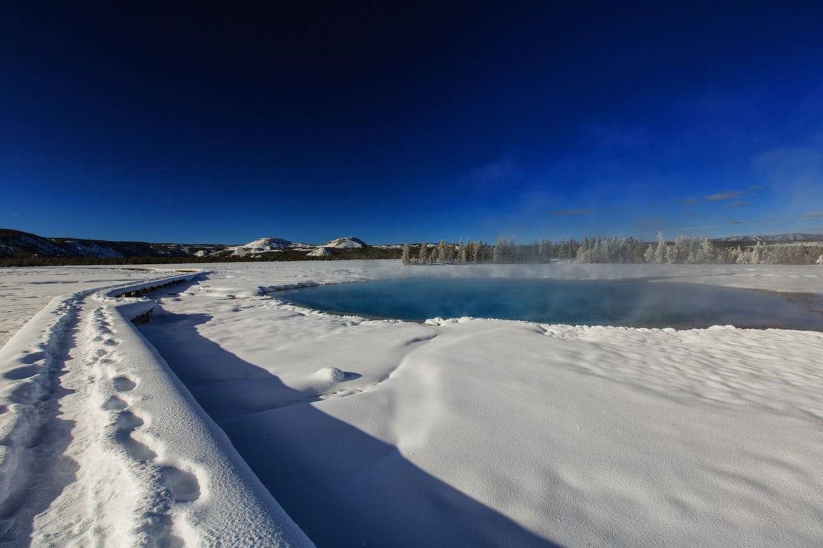 Yellowstone Old Faithful Snowmobile Tour Image 12