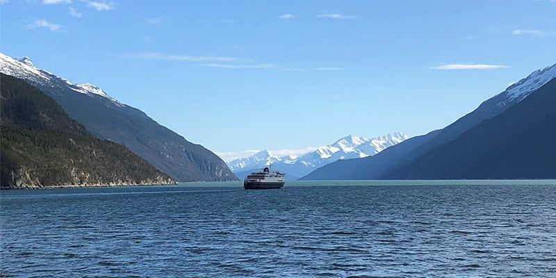 The view from Yakutania Point!