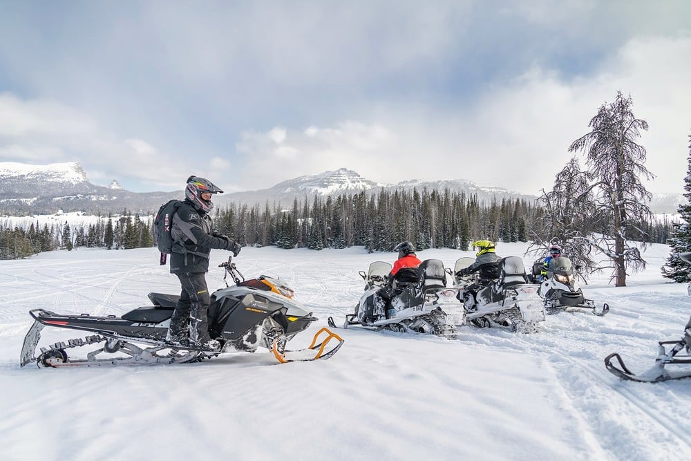 Classic Half Day Snowmobile - Private image