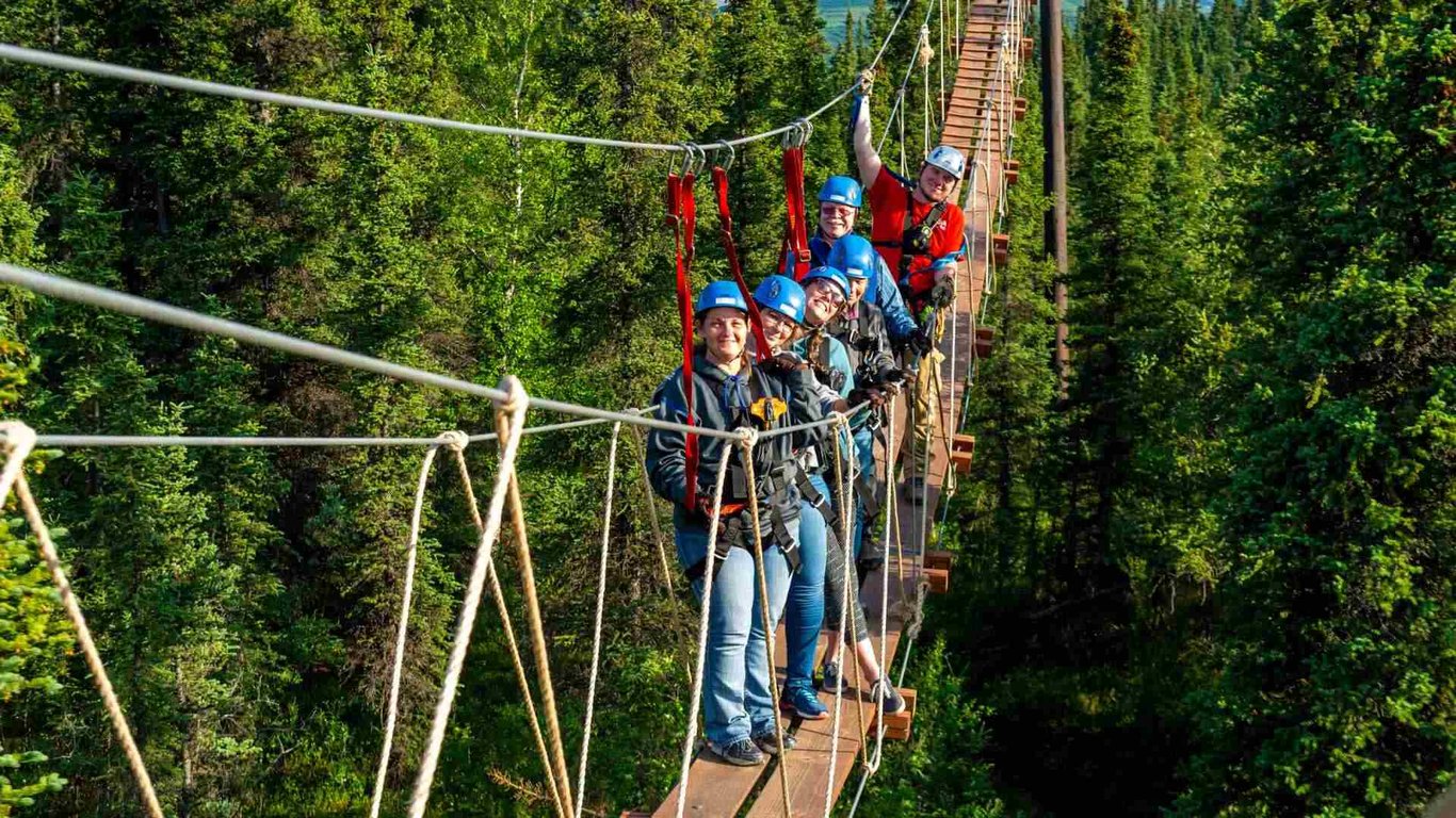 Denali Park Zipline Adventure Tour Image 9