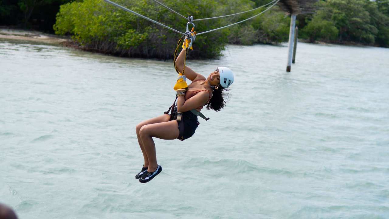 Ocean Zipline & Beach Pass | Montego Bay | Jamaica Tourbase