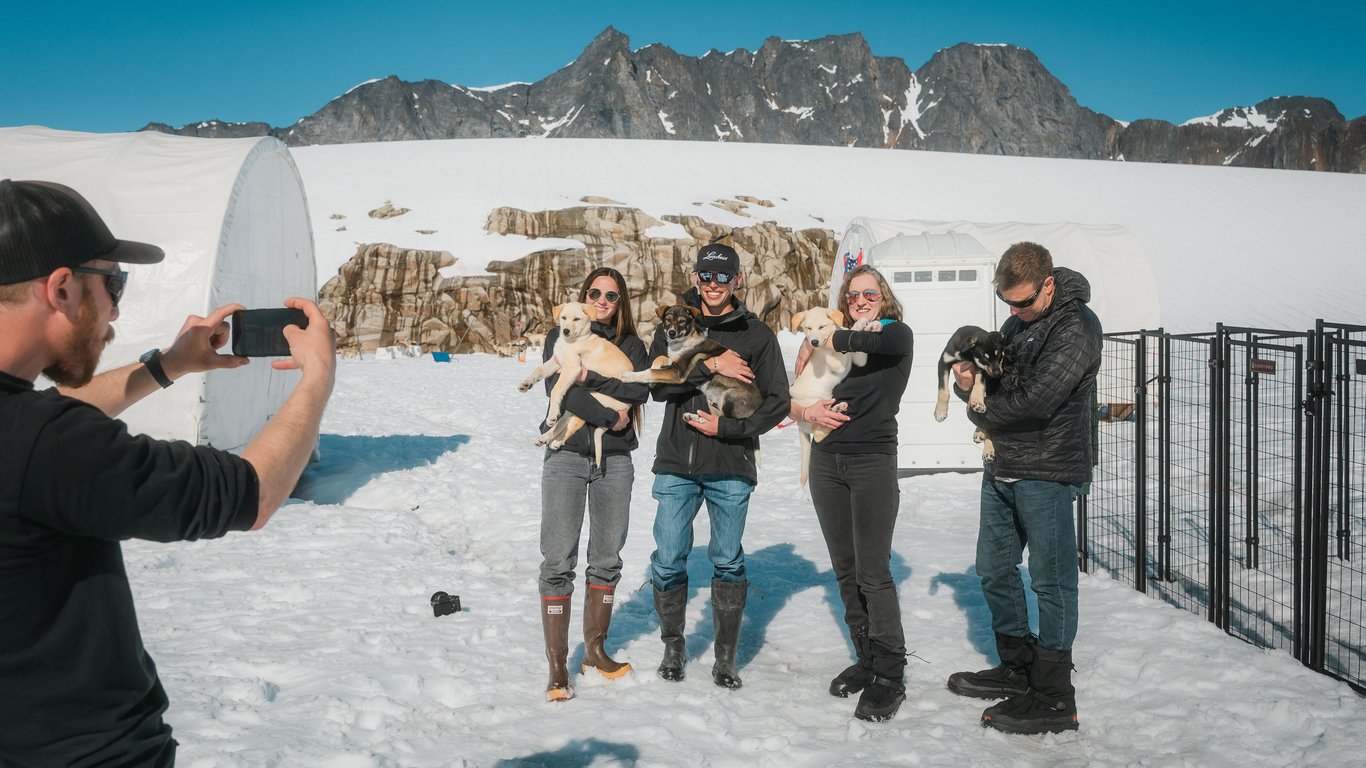 Helicopter Glacier & Dog Camp Adventure image