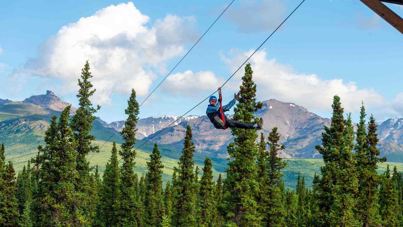 Denali Park Zipline Adventure Tour Image 5
