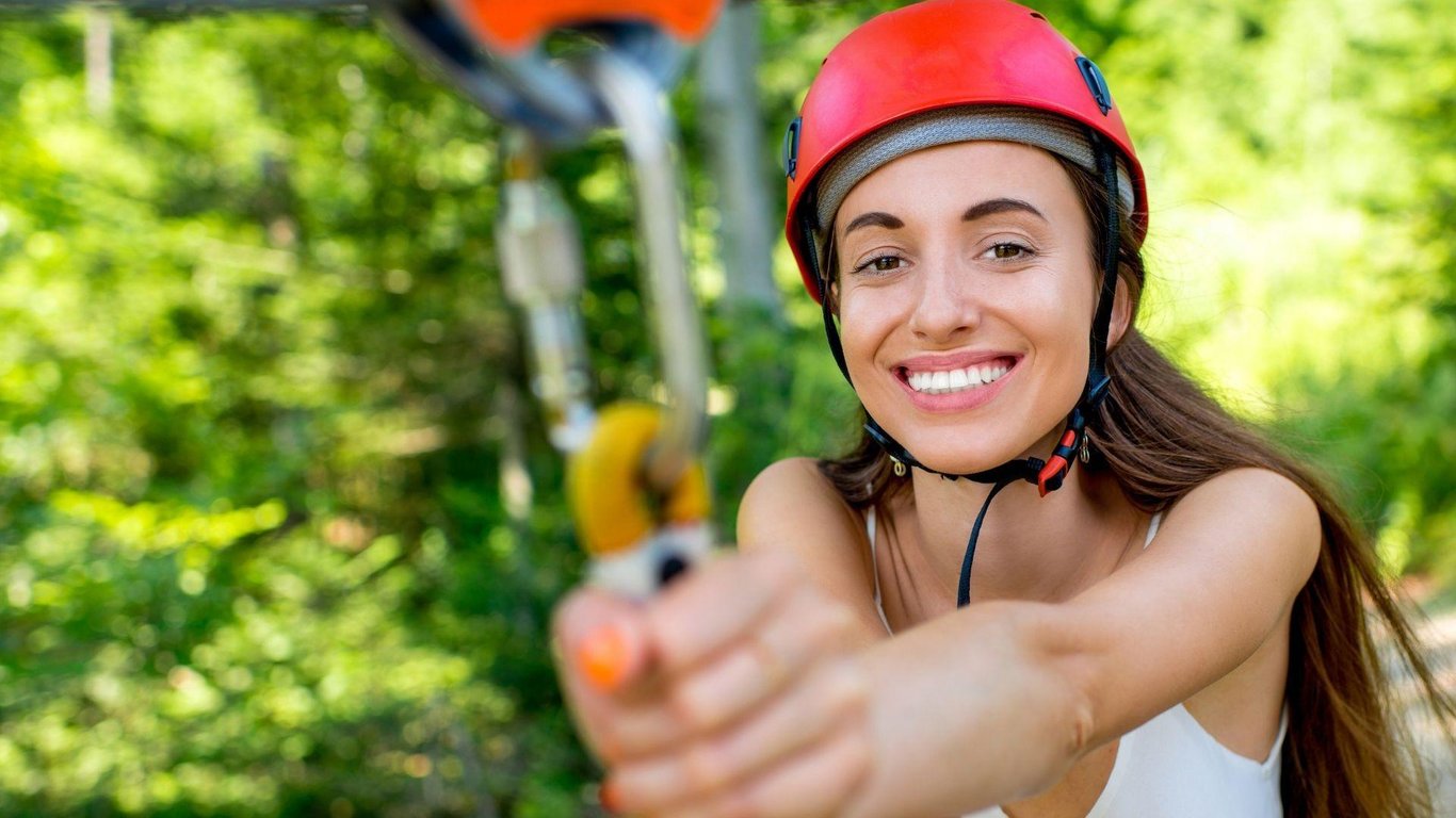 Zipline in Tulum image