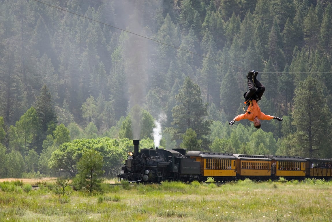 Soaring Zipline and Scenic Train Full Day Excursion image