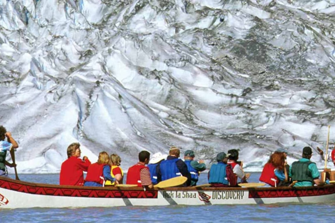 Mendenhall Lake Canoe Adventure Tour Image 4