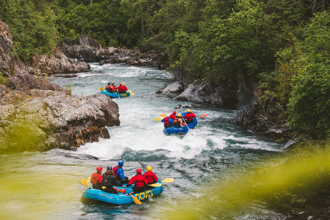 Six Mile Creek 3 Canyon Whitewater Rafting Tour Image 7