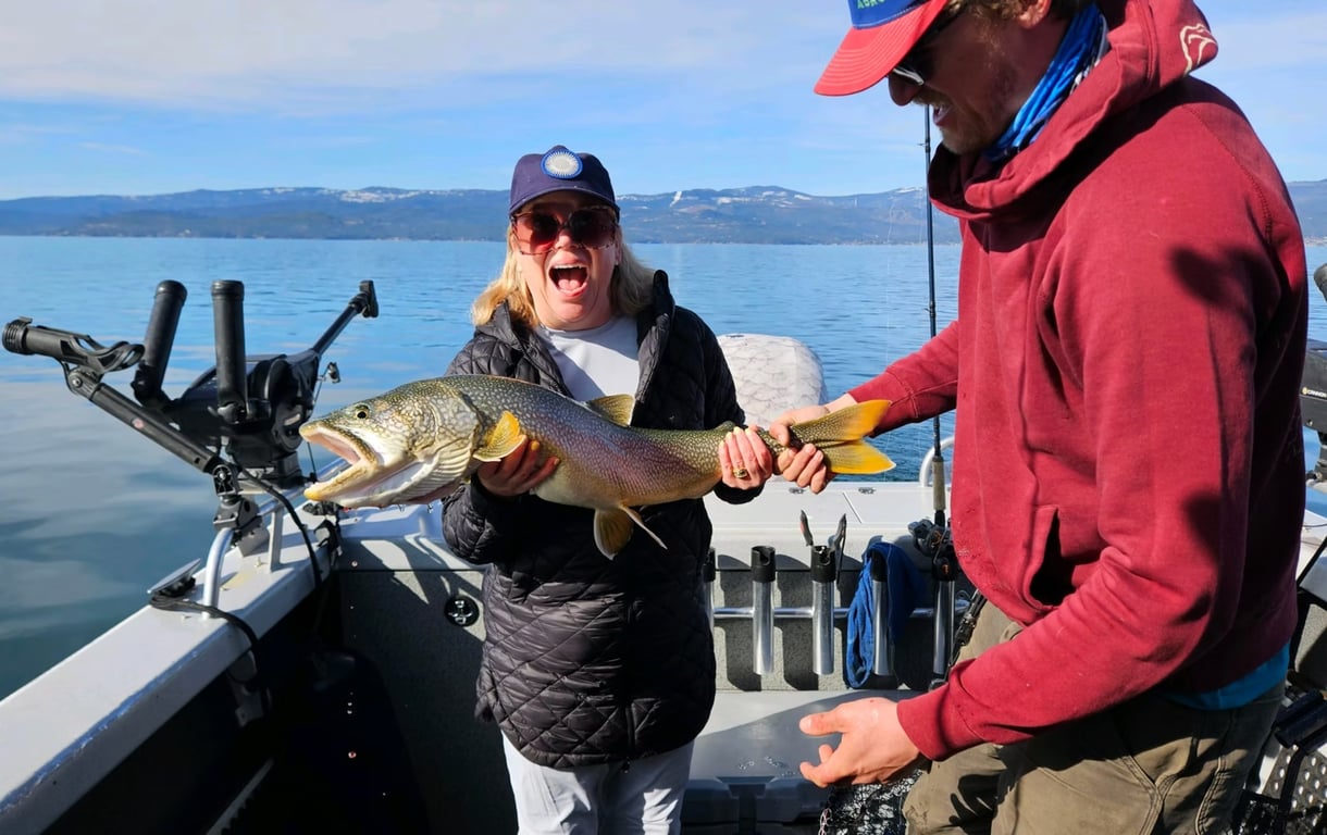 Flathead Lake Fishing Private Half Day image