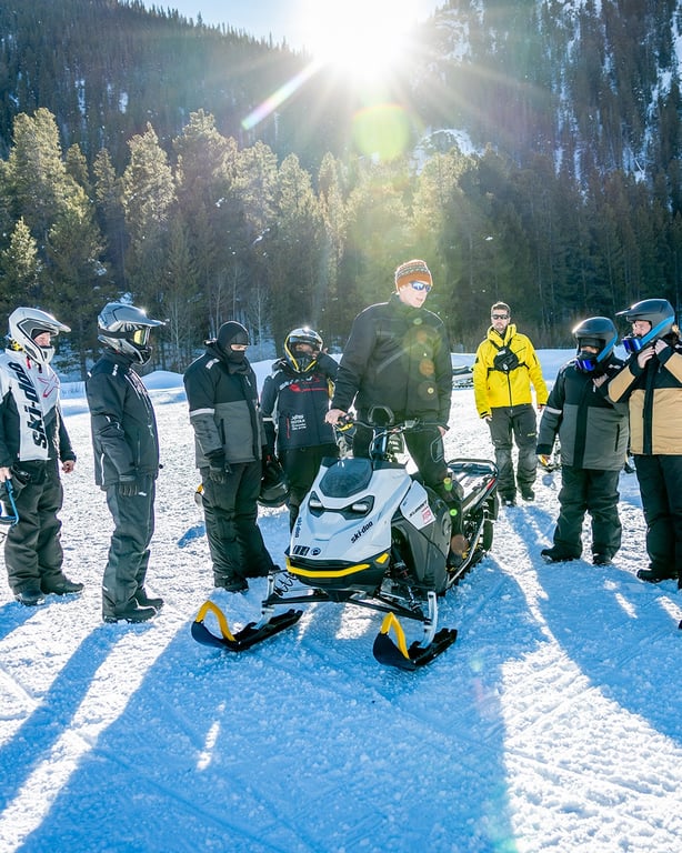 Morning Half Day Camp Hale Snowmobile Tour with Lunch Tour Image 6