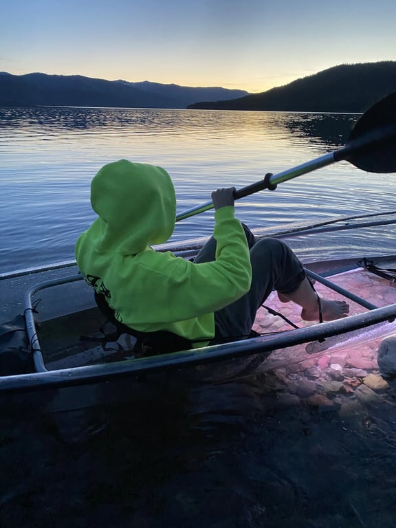 Sunset Clear Water Kayak Rental Tour Image 2
