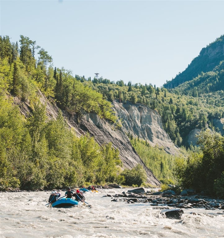 Matanuska River Lions Head Whitewater Rafting Tour Image 8