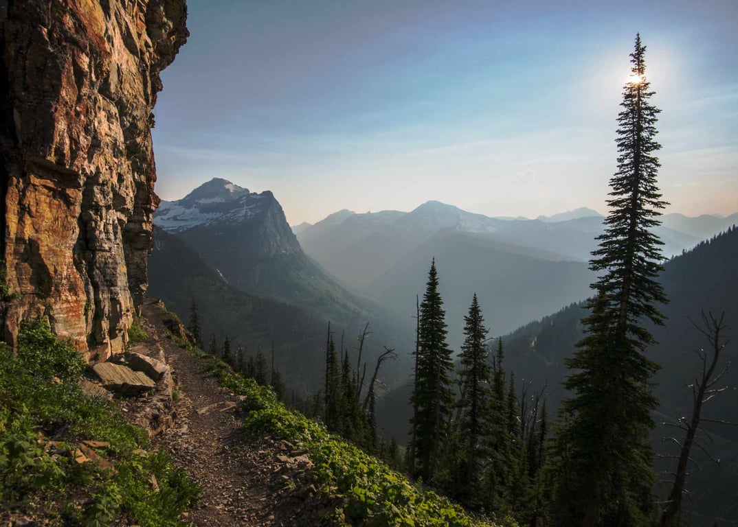Guided Hike On The Highline Trail Glacier National Park Tour Image 1
