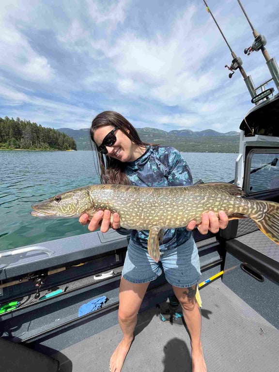 Whitefish Lake Half-Day Fishing Charter Tour Image 3