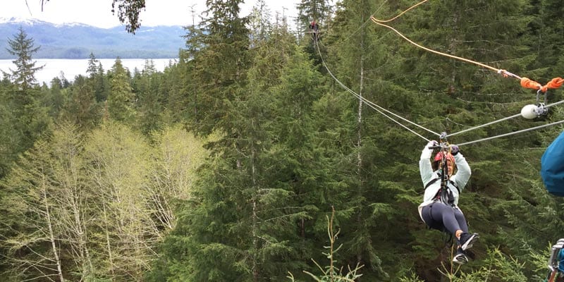 Thumbnail of video about Zipline in Ketchikan