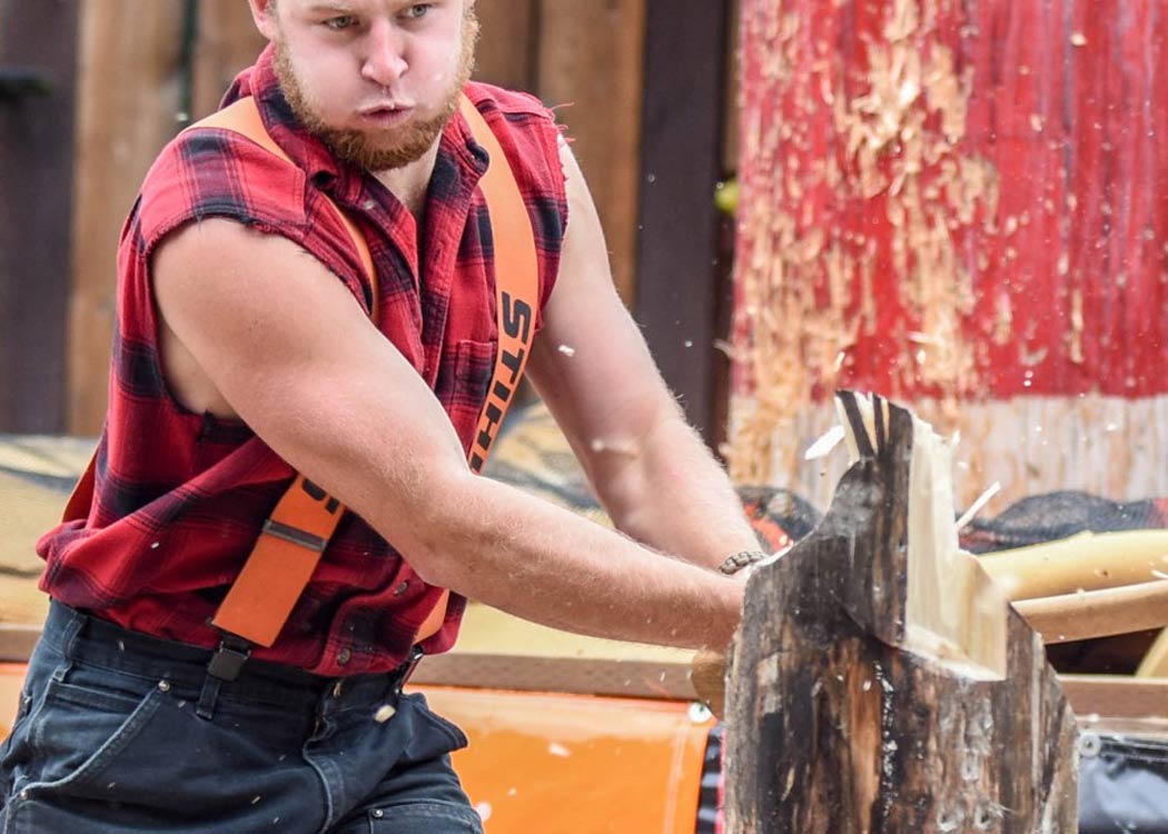 Lumberjack Show & Crab Feast image