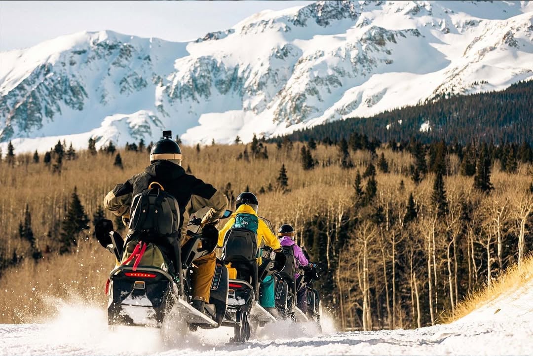 Telluride Advanced Snowmobile Tour Half Day Tour Image 3