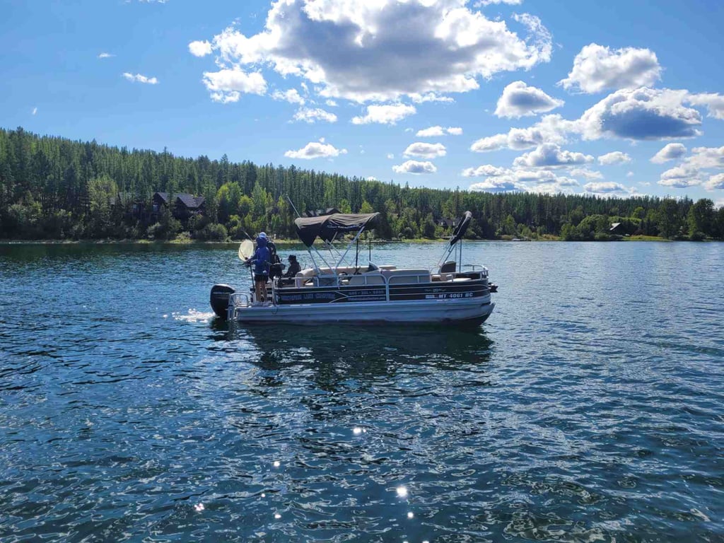 Whitefish Lake Fishing Private Half-Day Tour Image 4