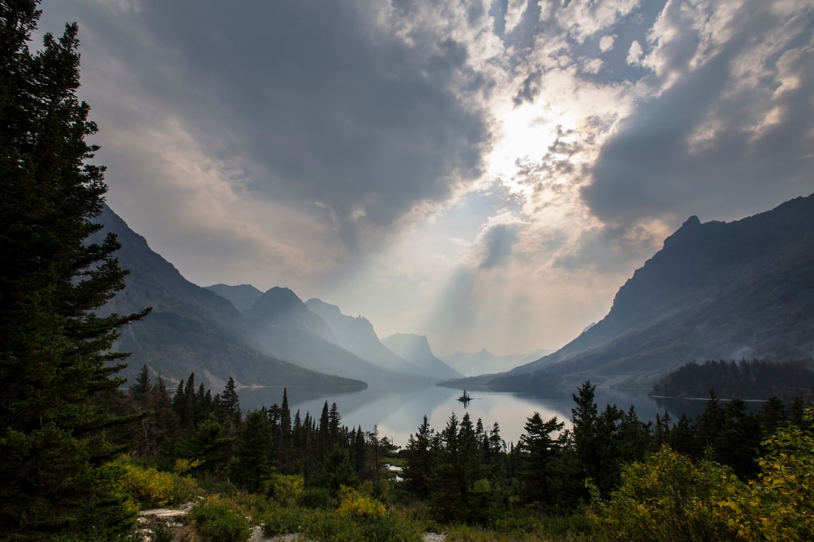 St. Mary Lake Scenic Boat Tour in Glacier Park Tour Image 4