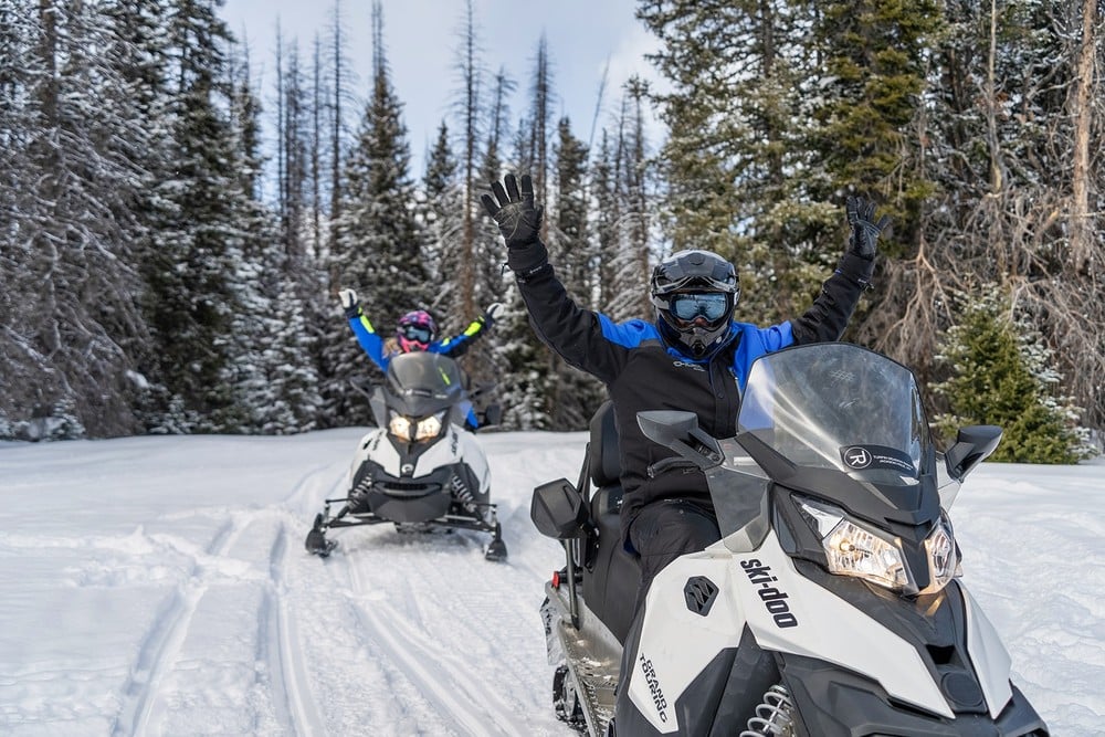 Private Half Day Turpin Meadows Snowmobile image