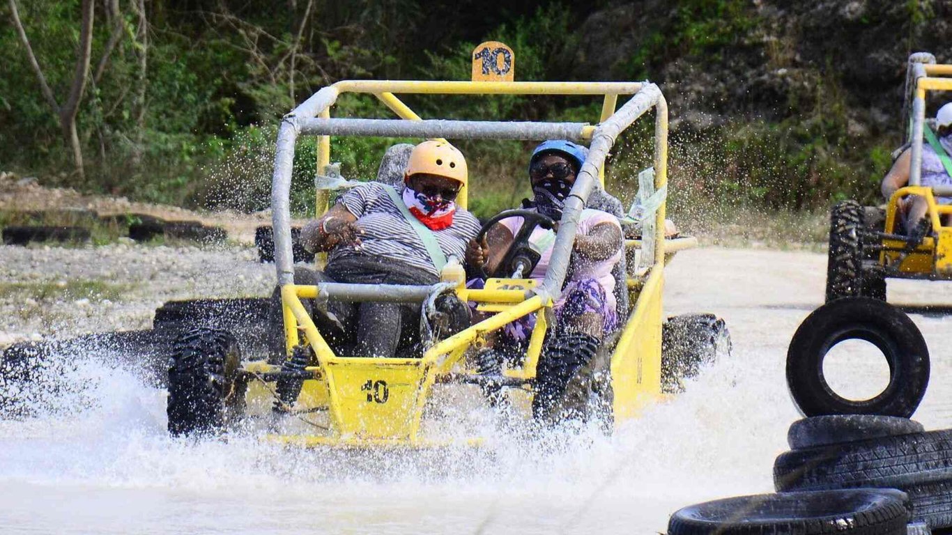 Mega Combo - Buggies, Zipline, Horse Ride, River & Cenote image