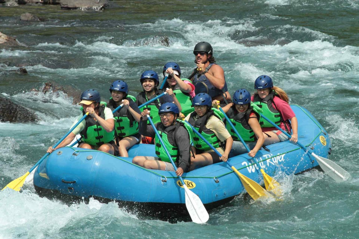 Raft in Glacier Park image