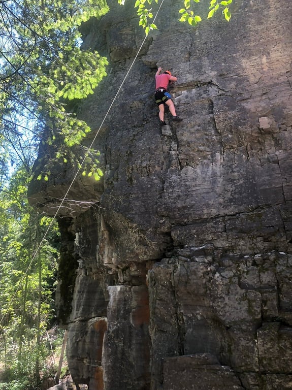 Great day climbing with Cole and Rock Climb Montana! review image 1