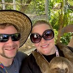 Sloths & Sand at West Bay Beach Excursion. We would book it again right now! Such a great experience! review image 3