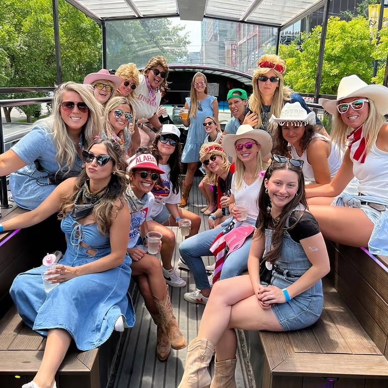 Private Nashville's Honky Tonk Party Express | Exclusive Bus Rental Tour Image 2
