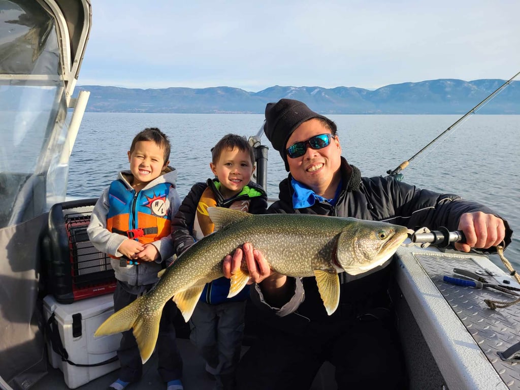 Whitefish Lake Fishing Private Half-Day Tour Image 5