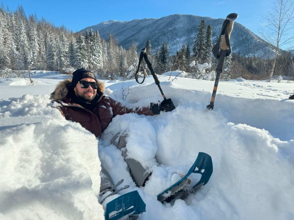 Snowshoe Tour in Glacier National Park image