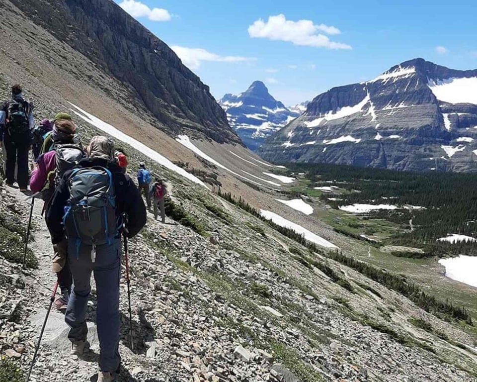 Siyeh Pass Glacier Park Guided Day Hike image
