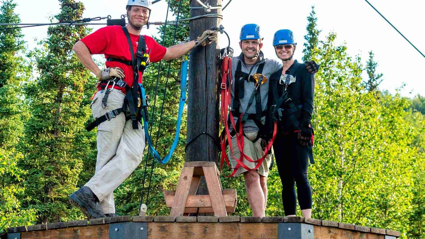 Denali Park Zipline Adventure Tour Image 2