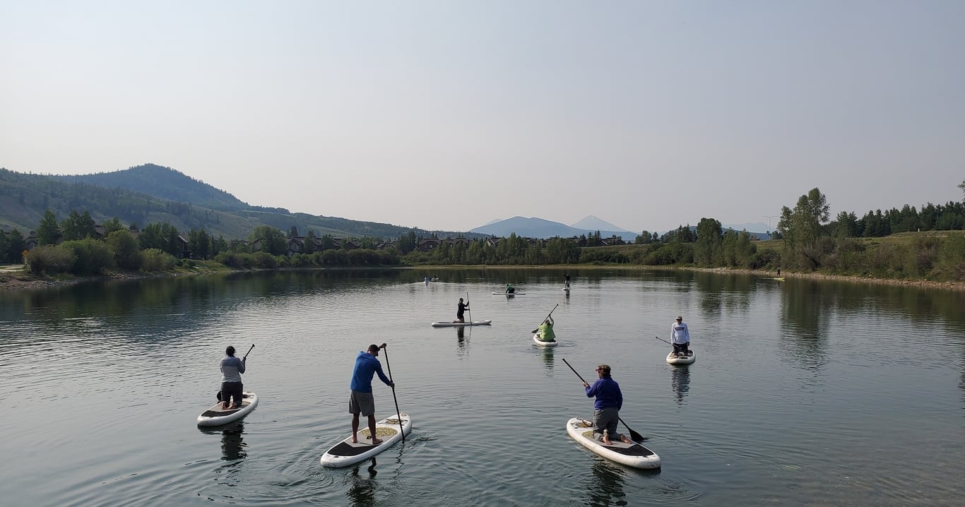 Paddleboard Island Hopping on Lake Dillon Tour Image 2