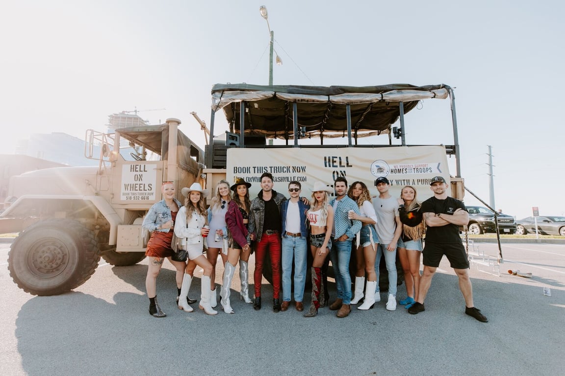 Military Party Truck Tour | Party with a Purpose Tour Image 1