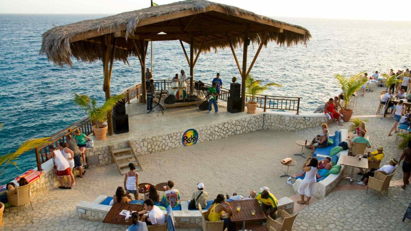 Rick's Cafe & Seven Mile Beach - From Montego Bay image