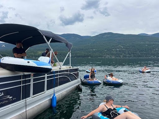 Whitefish Lake Half-Day Pontoon Boat Rental Tour Image 1