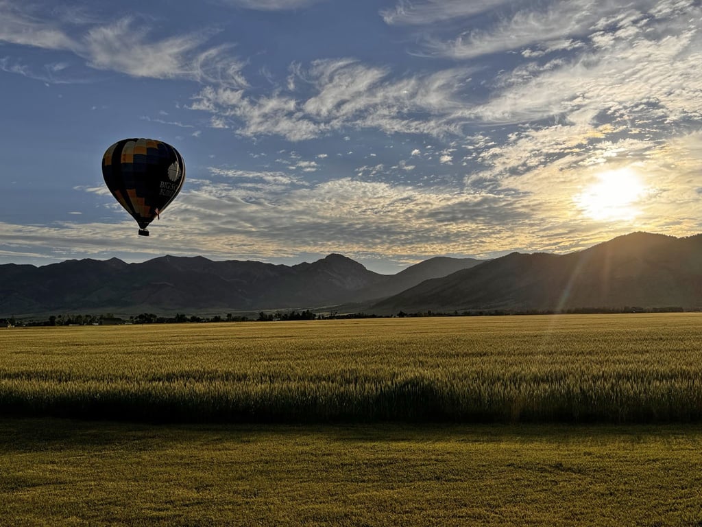 Bozeman Hot Air Balloon Ride Tour Image 5