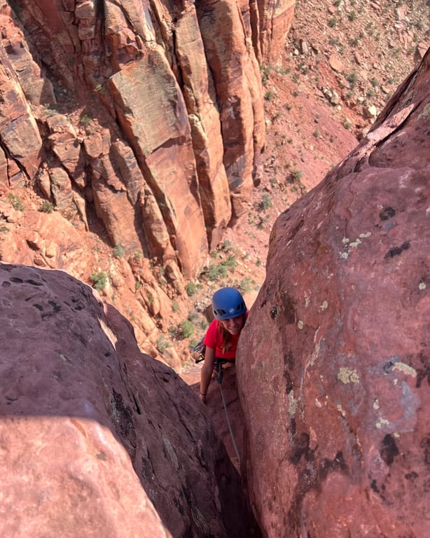 Desert Rock Climbing near Telluride - Full Day image