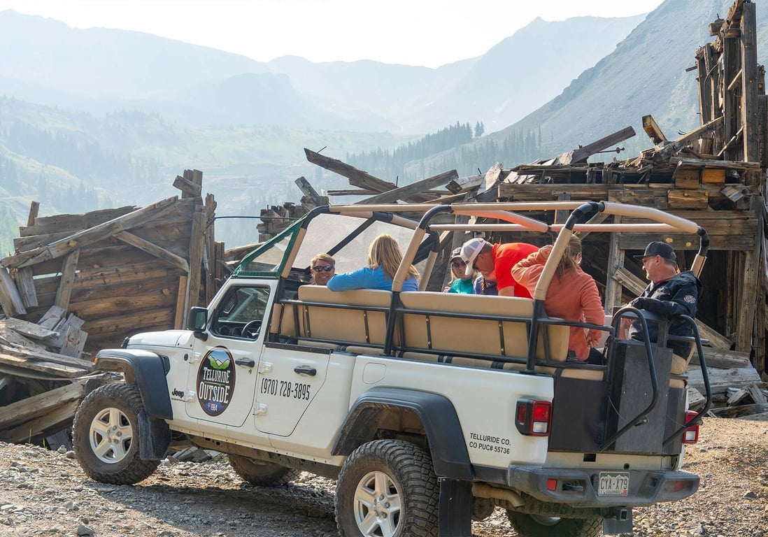 Telluride to Silverton + Brooklyn Mine Jeep Tour Half Day Tour Image 2