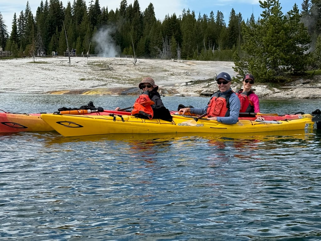Morning Kayak On Yellowstone Lake Tour Image 2