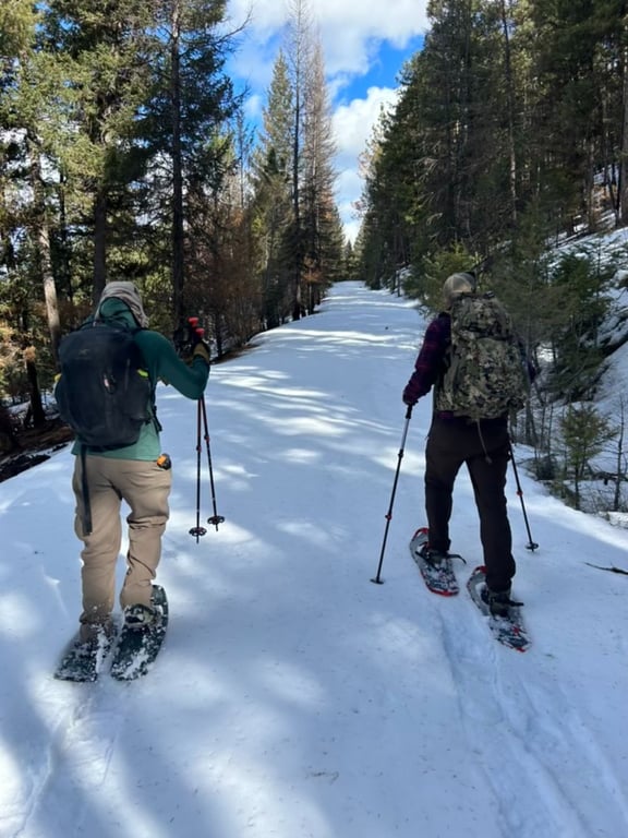 Bitterroot Mountains Snowshoeing Adventure Tour Image 4