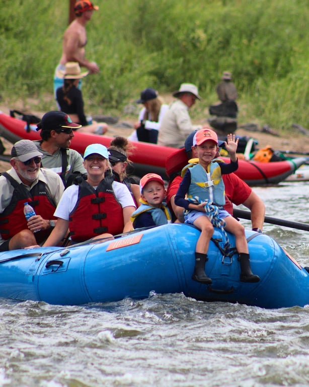 Arkansas River Family Float image