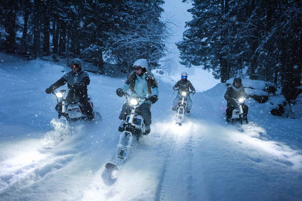 Snowbike Tour Near Glacier Park Tour Image 5